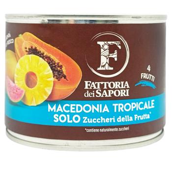 Салат фруктовий Fattoria dei Sapori Тропічний 410г - купити, ціни на КОСМОС - фото 1