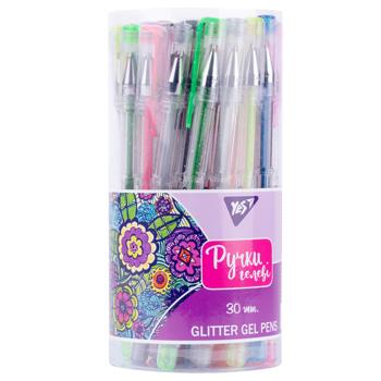 Yes Glitter Gel Pen in assortment - buy, prices for - photo 3