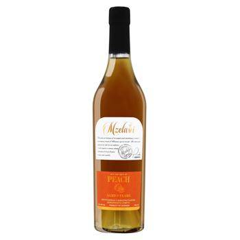 Mzetavi Brandy-Based Alcoholic Drink with Peach Flavor 30% 0.5l - buy, prices for NOVUS - photo 1
