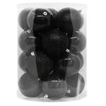 Black Plastic Balls Set 20pcs*8cm