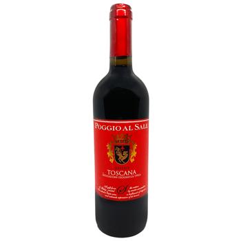 Poggio Al Sale Toscana Red Dry Wine 13% 0.75l