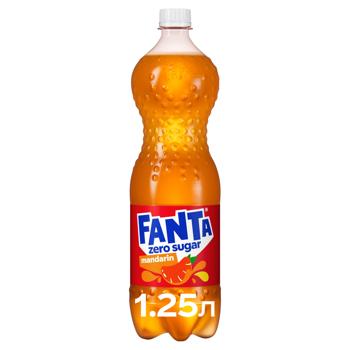 Напиток газированный Fanta мандарин без сахара 1,25л