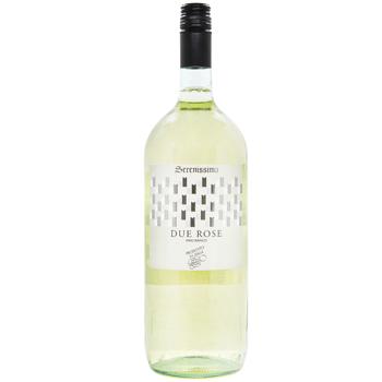 Serenissima Vino Bianco White Dry Wine 11% 1.5l - buy, prices for MegaMarket - photo 1