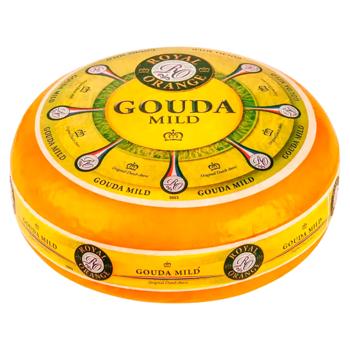 Royal Orange Gouda Mild Cheese 48% - buy, prices for Chudo Market - photo 2