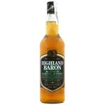 Віскі Highland Baron Blended Scotch 40% 0,7л