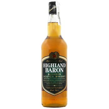 Highland Baron Blended Scotch Whisky 40% 0.7l