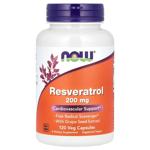 Now Foods Resveratrol 200mg 120 capsules