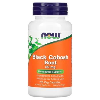 Now Foods Dong Quai, Licorice and Black Cohosh 80mg 90 capsules