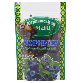 Чай фруктовий Карпатский Чай Чорниця 100г - купити, ціни на Auchan - фото 1