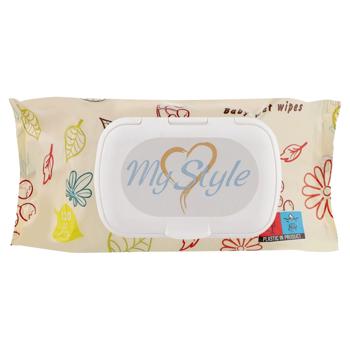 Серветки вологі Florika дитячі 120шт - купити, ціни на Чудо Маркет - фото 1