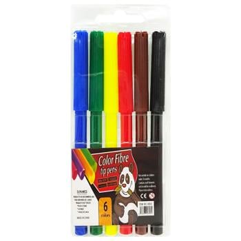 Felt-tip Pens 6pcs - buy, prices for COSMOS - photo 1