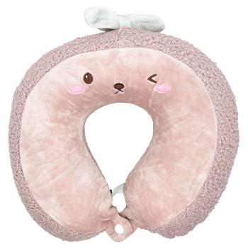 Подушка для путешествий Зед 30х28см в ассортименте - купить, цены на ЕКО Маркет - фото 2