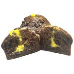 Auchan Chocolate Muffin with Lemon Curd