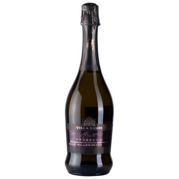 Villa Sandi Il Fresco Prosecco Rose Dry Sparkling Wine 11% 0.75l - buy, prices for Epicentr FOOD - photo 1