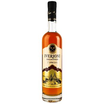 Бренді Iverioni Special 7 років 40% 0,5л - купити, ціни на AlcoHub - фото 1