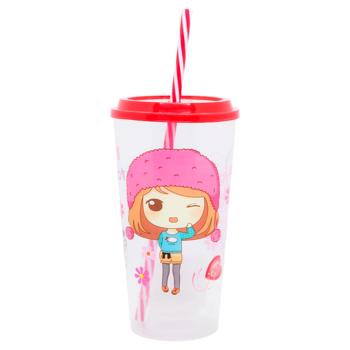 Zed Girl Drinking Glass 500ml - buy, prices for - photo 2