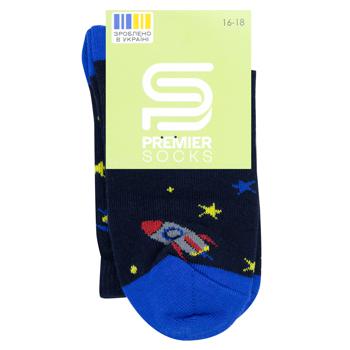 Носки Premier Socks Космос детские классические р.16-18 - купить, цены на NOVUS - фото 1