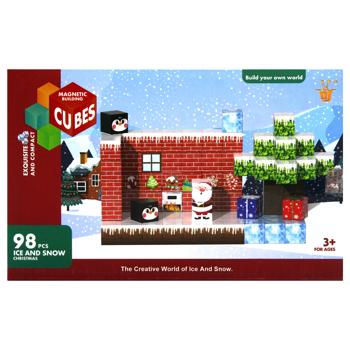 My World Christmas Magnetic Blocks Constructor 98 items - buy, prices for - photo 3
