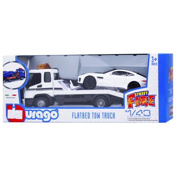 Bburago Jaguar F-type R Dynamic Tow Truck with Car Model - buy, prices for COSMOS - photo 1