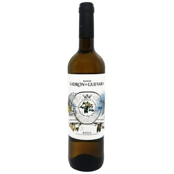 Baron Ladron De Guevara White Semi-Sweet Wine 12% 0.75l - buy, prices for COSMOS - photo 1