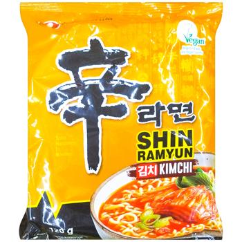 Лапша Nongshim Kimchi Ramyun 120г - купить, цены на КОСМОС - фото 1