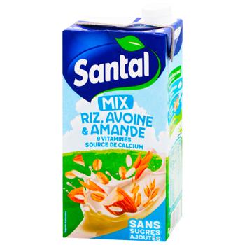 Santal Ultra-pasteurized Drink Made from Rice, Oats and Almonds 1l - buy, prices for WINETIME - photo 1