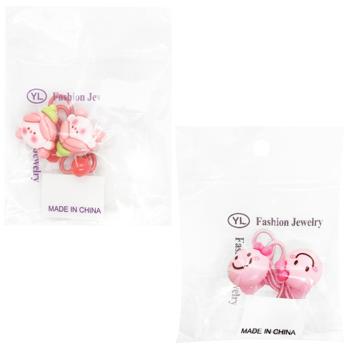 Гумки для волосся 2 шт. арт. 3727-34 И898 - купити, ціни на КОСМОС - фото 1