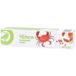 Чипсы Auchan со вкусом краба 60г