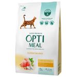 Корм сухой Optimeal с курицей для кошек 4кг