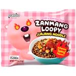 Локшина Paldo Spicy Zanmang Loopy з бобами гостра 110г