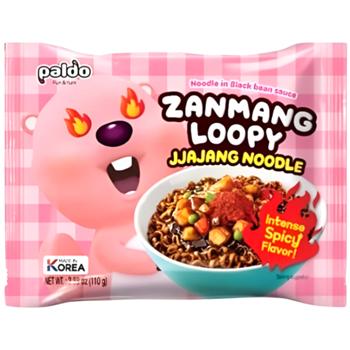 Paldo Zanmang Loopy Spicy Jjajang Noodles 110g - buy, prices for Grono - photo 1