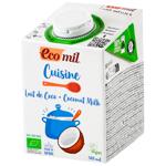 Сливки растительные Eco Mil из кокоса органические 0,5л