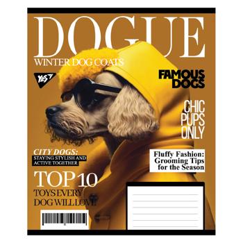 Yes Animal's Fashion Notebook in a Line А5 48 sheets - buy, prices for NOVUS - photo 2