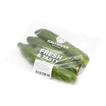 Kalinovka Premium Smooth Cucumbers 600g - buy, prices for MegaMarket - photo 1