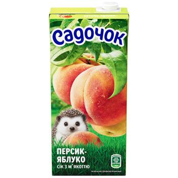 Сок Садочок персик-яблоко 0,95л - купить, цены на Grono - фото 2