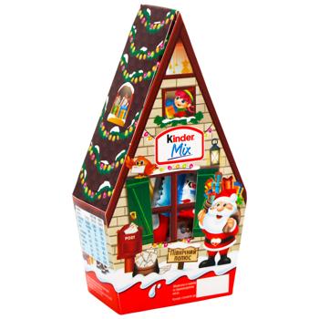 Набор сладостей новогодний Kinder Mini Mix 75г - купить, цены на ULTRAMARKET - фото 4