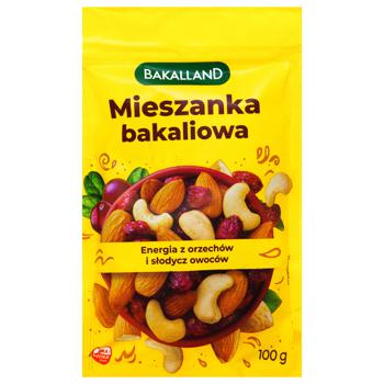 Bakalland Dried Fruits with Nuts Mix 100g - buy, prices for METRO - photo 1