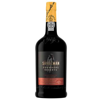 Вино Sandeman Founders Reserve Porto красное 20% 0,75л - купить, цены на ULTRAMARKET - фото 1