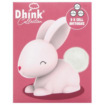 Dhink Bunny Soft Pink Nightlight - buy, prices for - photo 3