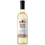 Вино Monte Garoa белое полусладкое 10,5% 0,75л