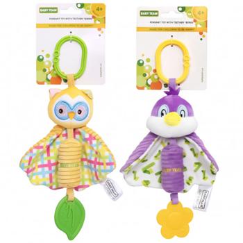 Baby Team Birds Pendant-toy with Teether 4+ in assortment - buy, prices for - photo 1