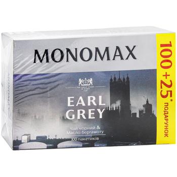 Monomax Earl Grey Black Tea 2g*125pcs - buy, prices for Auchan - photo 4
