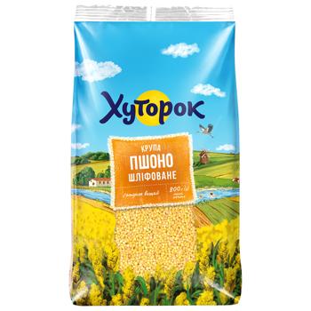 Khutorok Polished Millet Groats 800g - buy, prices for NOVUS - photo 1