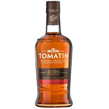 Виски Tomatin Sherry Collection Pedro Ximenez Edition 17 лет 46% 0,7л - купить, цены на WINETIME - фото 1