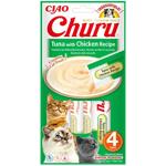 Inaba Churu ласощі для котів 4 шт х 14 г - тунець та курка