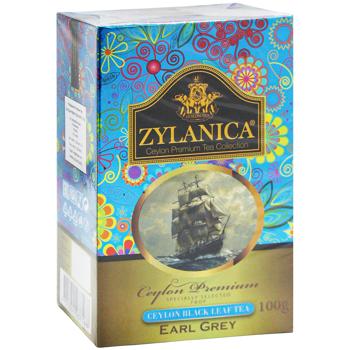 Zylanica Black Tea with Bergamot 100g - buy, prices for Auchan - photo 3
