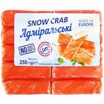 Snow Crab Admiral's Chilled Crab Sticks 250g