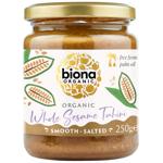 Тахіні Biona Organic з цільного кунжута та сіллю 200г