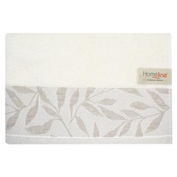 Home Line Flora Cream Terry Towel 70x130cm - buy, prices for - photo 5