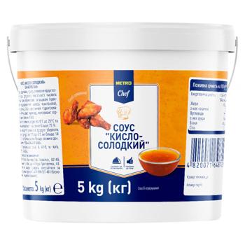 Metro Chef Sour Sweet Sauce 5kg - buy, prices for METRO - photo 1
